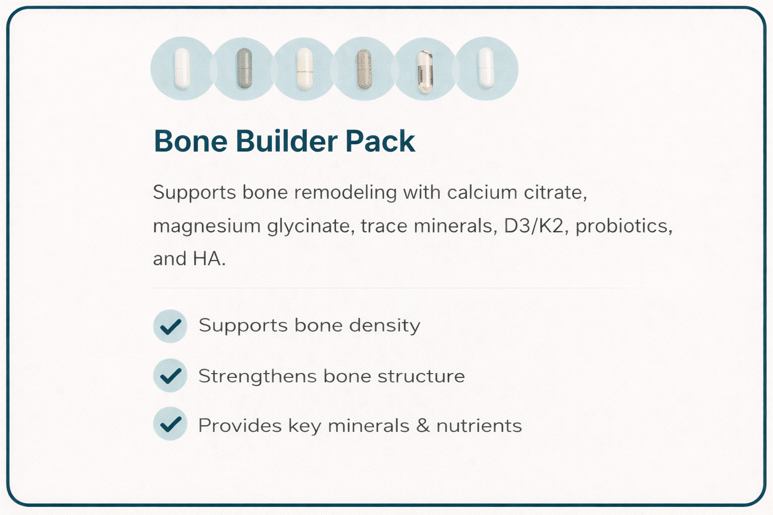 Bone Builder Pack