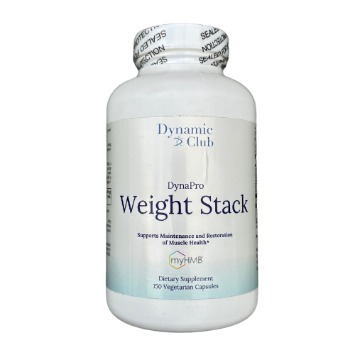 Weight Stack - Supports Maintenance & Restoration of Muscle Health